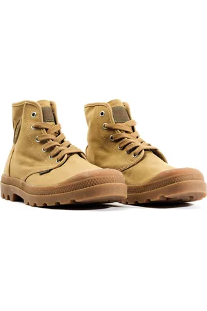 Palladium US Pampa Hi H Boots-enkellaarzen voor heren 02352 olijfbruin