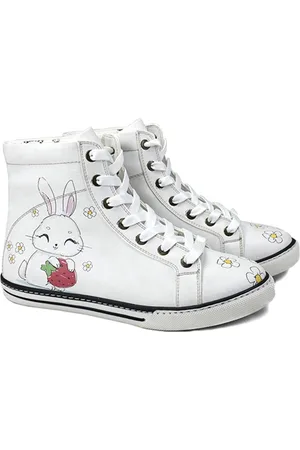 Goby – High-Top Sneakers – Handmade en Vegan – Schattig en Comfortabel –
