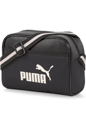 PUMA Schoudertas Campus Reporter Black Zwart