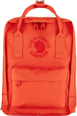 Fjällräven Fjällräven Re-Kånken Mini Unisex Rugzak - Flame Orange