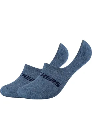 Skechers 2 paar unisex footies mesh ventilatiesokken SK44008