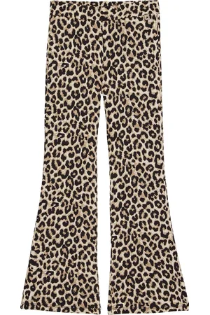 WE Fashion Meisjes flared legging met dessin