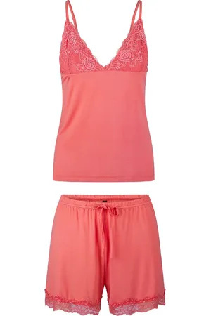 LingaDore Shortama Set Spiced Coral - maat S