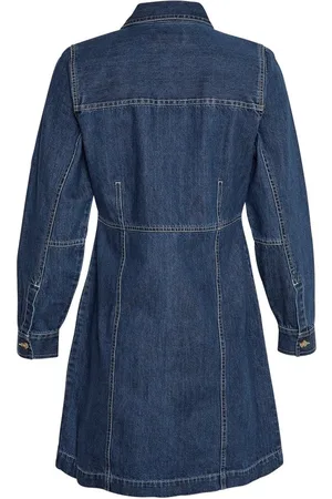 MSCH MSCH Dielle Emma Dress Dark Blue Wash