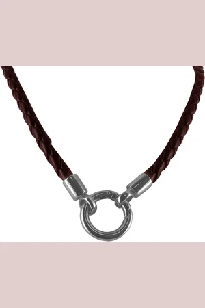 Silventi LOCKits 980600265 - Stalen Collier - 75 cm - Zilverkleurig