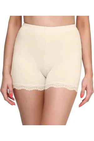 Merry Style MS-MS10-294-LE Dames Leggings - Sport - Vrijetijdsbroek - Kort - Met Kant - Viscose - Boxershorts - Sporbroek - Yogabroek - - XS