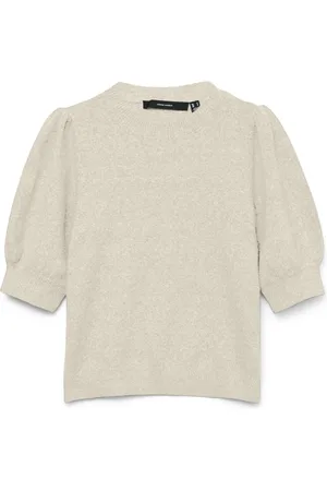 VERO MODA VMDOFFY 2/4 O-NECK PULLOVER GA NOOS Dames Trui