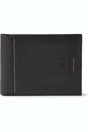 dR Amsterdam Leren portemonnee heren | Billfold heren met 10 creditcardvakken, 2 briefgeldvakken en 1 muntgeldvak | Anti-skim pasjeshouder voor mannen | RFID bescherming | Cadeau voor mannen Tampa - 93559 Black