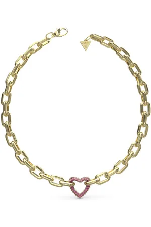 Guess Jewellery JUBN05004JWYGPKT-U Goudkleurig - Roze
