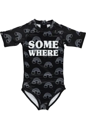 Beach & Bandits Badpak meisjes - Somewhere over the Rainbow - - maat 104-110cm