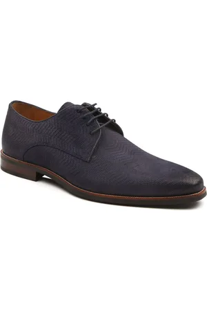 Melik Schoen Derby Canad Navy
