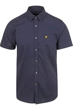 Lyle & Scott Lyle and Scott Short Sleeves Overhemd Poplin Donkerblauw (navy)