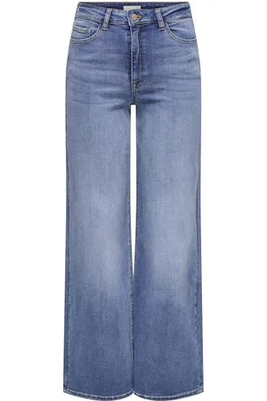 JDY FELINA-FINA HW WIDE MED BLUE DNM NOOS Dames Jeans
