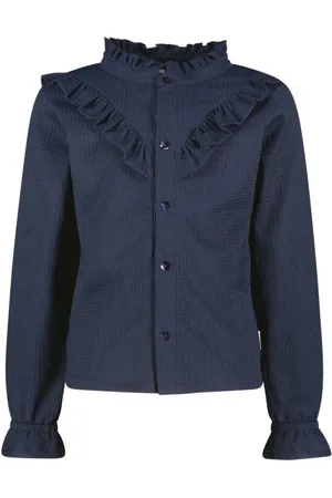 B.Nosy B.Nosy Meisjes blouse - Beau - Navy