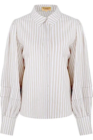 g-maxx Blouse Sam - Offwhite/Sahara