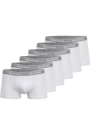 Sloggi Heren boxershorts - 6 Pack Go ABC - - hipster - katoen met elastische band