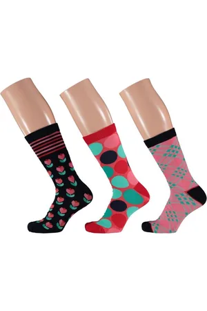 Apollo | Tullips and Dot Socks | 3-Pack Giftbox |