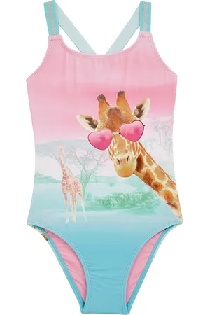 WE Fashion Meisjes badpak met dessin