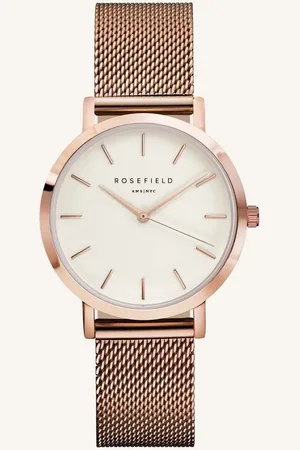 ROSEFIELD The Tribeca Dames Horloge - Rosé Goud Ø33mm - TWR-T50