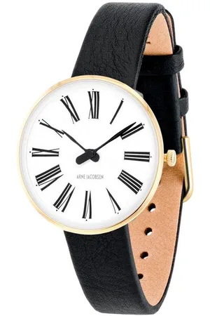 Arne Jacobsen Roman Dameshorloge Klein Goud 53313-1401GP - 30mm