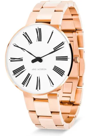 Arne Jacobsen Roman Dameshorloge Medium Rosegoud 53311-1631 - 34mm