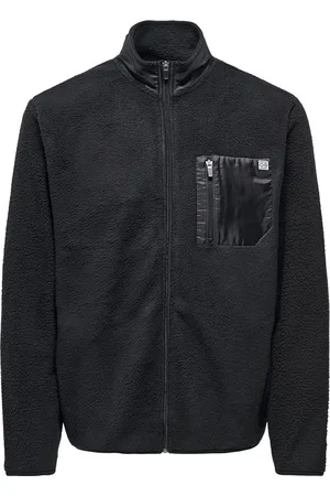 Only & Sons ONLY&SONS - ONSJUST REG FULL ZIP TEDDY SWEAT BF - Heren - Sweaters