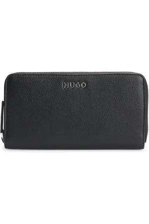 HUGO BOSS Portemonnee Bel Ziparound Wallet Zwart