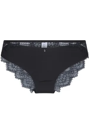 LingaDore Slip Peacock - maat XXL - /Zwart