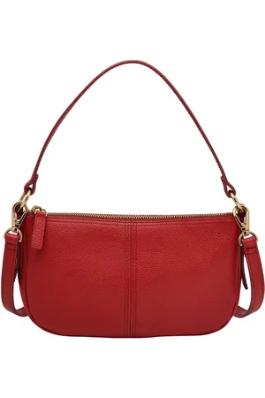 Fossil Schoudertas Jolie Small Crossbody Rood