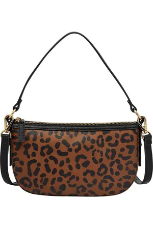 Fossil Schoudertas Jolie Small Crossbody Bruine