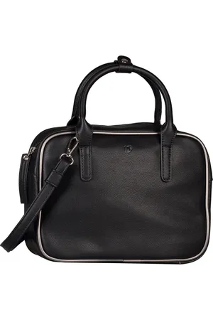 TOM TAILOR Schoudertas Handtas Alessa Bowling Bag Zwart