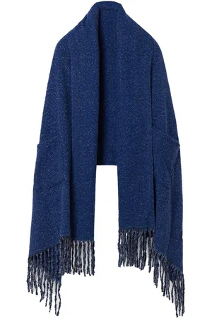 Desigual Sjaal Long Scarf Donkerblauw