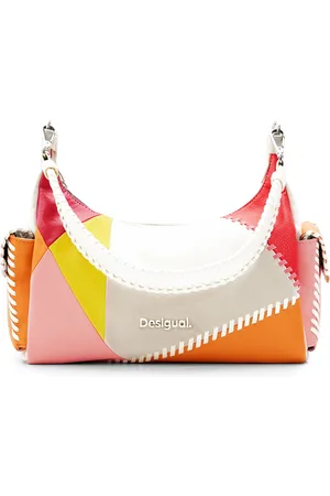Desigual Schoudertas Mundi Brasilia Shoulder Bag Beige
