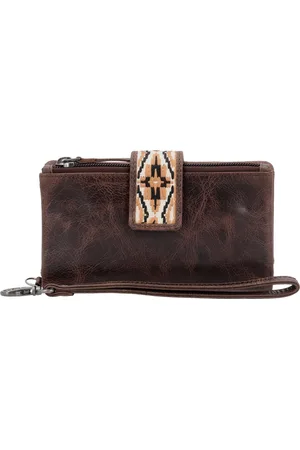 Hide & Stitches Next Navajo Portemonnee - - 100% Leer