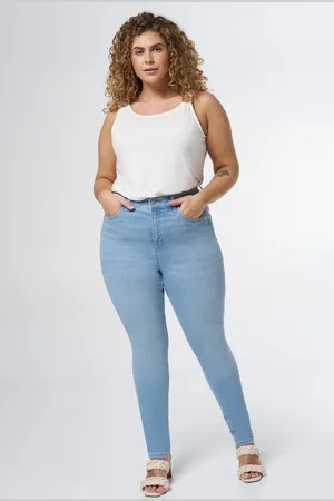 MS Mode Jeans Skinny leg high waist jeans CHERRY