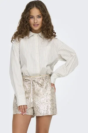 ONLY ONLPENA LS DETAIL SHIRT WVN - Dames - Shirts