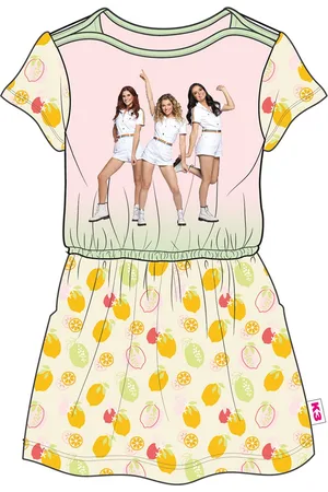 K3 Nightdress Lemons Roze/Geel