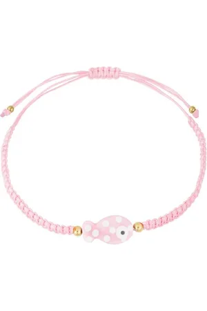 Yehwang Armband verstelbaar koord - Vis bedel - - Stainless steel - Keramiek - Touw armband - Charm sieraden - Ibiza - Boho - Cadeau - Festival