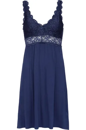 by Louise Slipdress Dames Nachthemd Met Kant