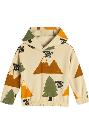 Koton Capuchon kraag Met drukwerk Sweatshirt