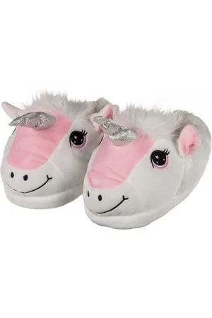 Merkloos Eenhoorn pantoffels voor volwassenen - Unicorn sloffen voor dames