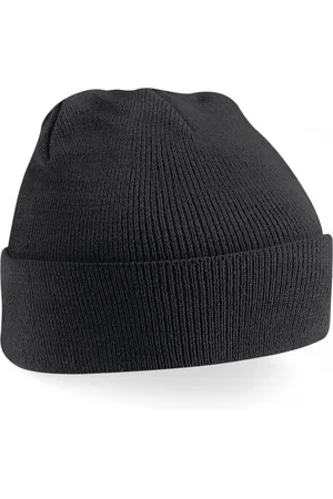 Merkloos Original Cuffed Beanie Zwart
