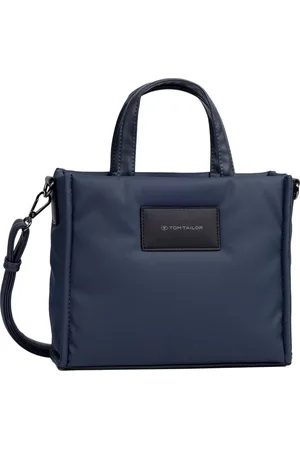 TOM TAILOR Schoudertas Handtas Patti Zip Tote Bag Donkerblauw