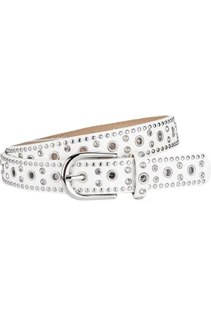 Fashion Favorite Studs Strass Riem - | Riemmaat 90 cm | Kunstleer |