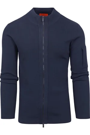 Suitable Vest Curtis Navy