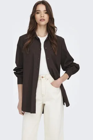ONLY ONLNORA NEW L/S SHIRT WVN NOOS - Dames - Blouses