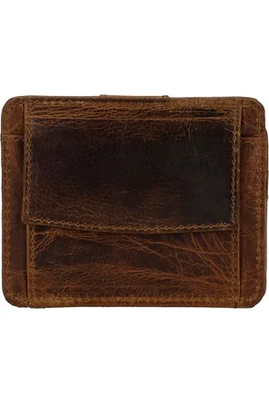 Hide & Stitches Next Navajo Leren Creditcardetui / Pasjeshouder