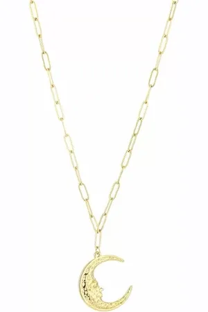 Bijoutheek Collier Schakel Maan