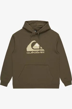 Quiksilver Big Logo Hoodie Groen XL Man