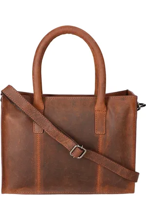 LEATHER DESIGN Hand / Shoulder bag Hunter small